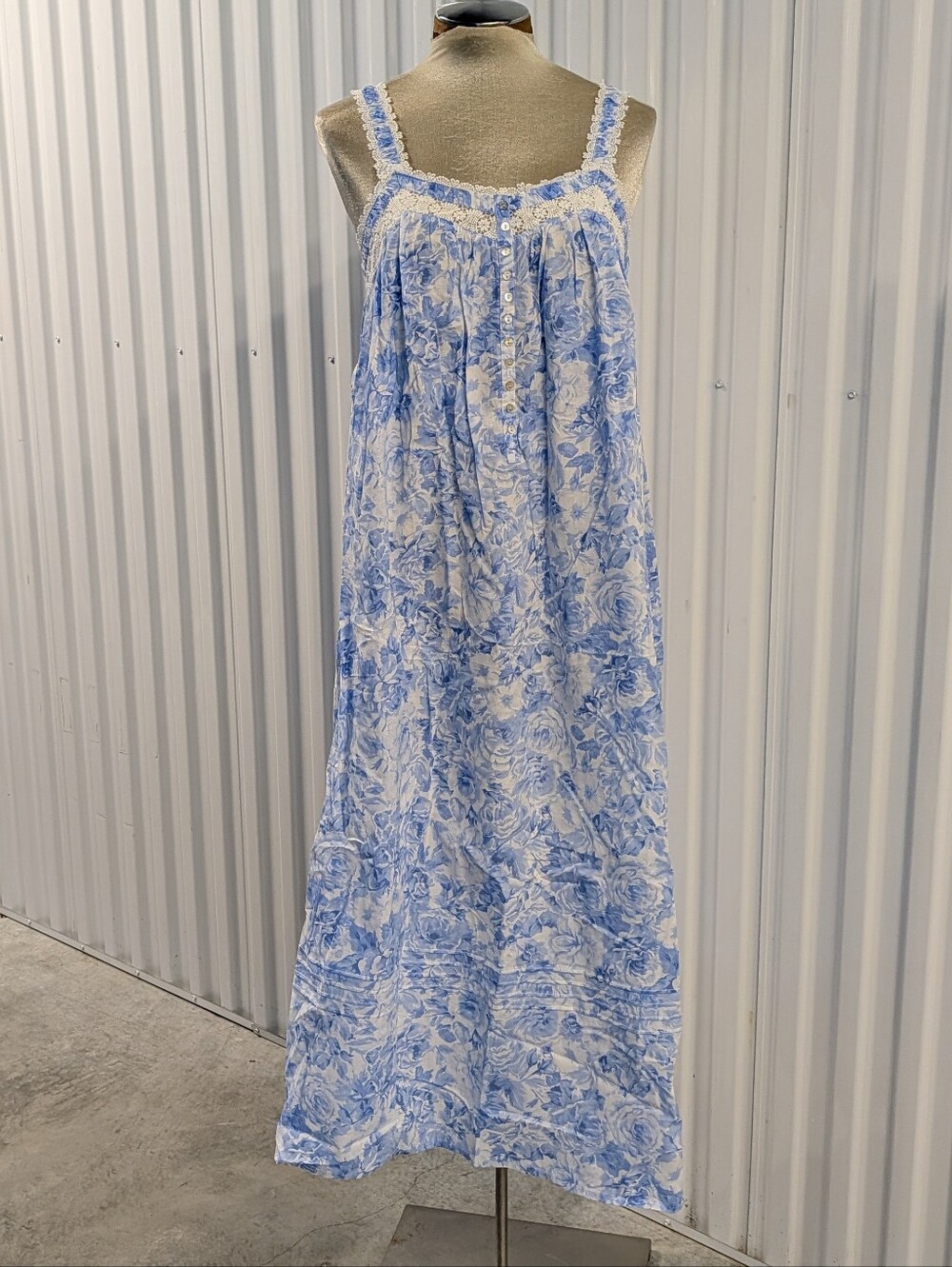 new EILEEN WEST cotton nightgown S